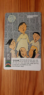 Phonecard South Korea - Painting - Corée Du Sud