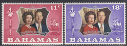 BAHAMAS  SCOTT NO 344-45  MNH  YEAR  1972 - 1963-1973 Interne Autonomie