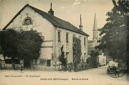 Raon Aux Bois * Place De La Mairie Et école Du Village - Autres & Non Classés