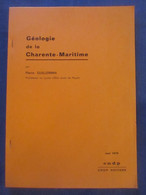 Guillermin / Géologie De La Charente-Maritime - Poitou-Charentes