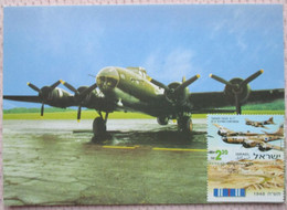 ISRAEL BOEING FLYING FORTRESS BOMBER AIRCRAFT AIR FORCE POSTCARD POSTKARTE ANSICHTSKARTE CARTOLINA CARTE POSTALE CP PC - Maximum Cards