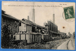 03 - Allier - Buxieres Les Mines - Usines Du Meglin - Vue Prise De La Voie Ferree (N11250) - Autres & Non Classés