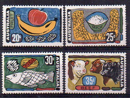 Australie N° 462 à 465 Neuf ** - Cote 25€ - Mint Stamps