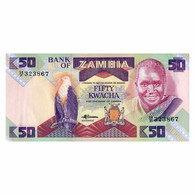 C1814# Zambia 1986, 50 Kwacha (UNC) - P-28a - Zambie