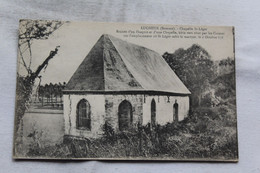 Cpa 1928, Lucheux, Chapelle Saint Léger, Somme 80 - Lucheux