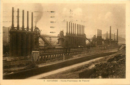 Hayange * Les Hauts Fourneaux Du Patural * Usine Industrie Cheminée - Hayange