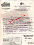 HONGRIE - BUDAPEST - RARE LETTRE BANQUE FRITZ DORGE LOTERIE ROYALE HONGROISE- 16 RUE ZOLTAN-1905 - Other & Unclassified