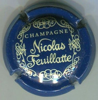 CAPSULE-CHAMPAGNE FEUILLATTE NICOLAS N°11 Bleu Et Créme - Feuillate