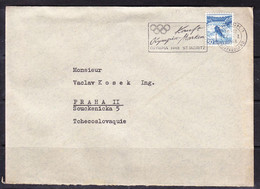 EX-PR-22-11 (LTS) COVER WITH OLIMPIC GAMES CANCELLATION FROM SWITZERLAND TO PRAHA. - Winter 1948: St-Moritz