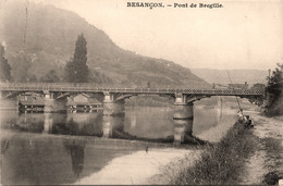 Besançon * Le Pont De Bregille * Pêcheur Pêche à La Ligne - Besancon