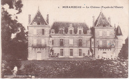 Mirambeau Le Chateau Façade De L Ouest édition Chotard N°2 - Mirambeau