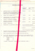 Brandpolis Verzekering Brand - Wetteren Winkel Kapsalon Statiestraat - 1963 - 1950 - ...