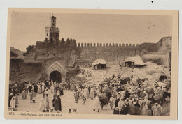 CPA- MAROC-BAB GUISSA //UN JOUR DE SOUK //NON CIRCULEE   BE / ANIMEE - Autres & Non Classés