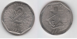 2 FRS 1993 - JEAN MOULIN - NEUVE - 2 Francs