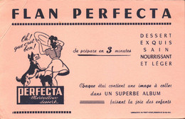Buvard   Flan  Perfecta , Dessert Exquis , Se Prépare En 3 Minutes - Produits Laitiers
