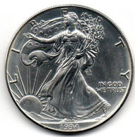 1994 - Stati Uniti 1 Dollar Argento  - Oncia Eagle      ---- - Commemoratifs