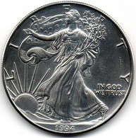1994 - Stati Uniti 1 Dollar Argento  - Oncia Eagle      ---- - Commemorative