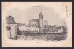 CPA PRECURSEUR * DONNEMARIE EGLISE - Exp. Vers Orleans En 1907 * - Donnemarie Dontilly