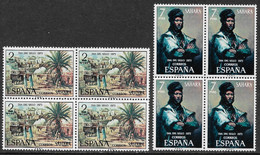 SAHARA ESPAÑOL - DIA DEL SELLO - AÑO 1973 - CATALOGO YVERT Nº 0297-98 BLOQUE 4 SELLOS - NUEVOS - Sahara Español