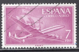 Spain 1955 Single Stamp Issued As An Airmail Definitive In Fine Used. - Gebruikt