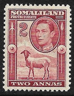 SOMALIA BRITANICA - GEORGE VI - AÑO 1938 - CATALOGO YVERT Nº 0078 - NUEVOS - Somaliland (Protectorat ...-1959)