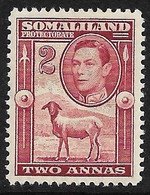 SOMALIA BRITANICA - GEORGE VI - AÑO 1938 - CATALOGO YVERT Nº 0078 - NUEVOS - Somaliland (Herrschaft ...-1959)