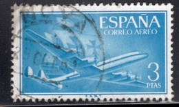 Spain 1955 Single Stamp Issued As An Airmail Definitive In Fine Used. - Usati