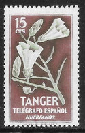 TANGER - FLORES - AÑO 1960 - CATALOGO YVERT Nº 0002 - NUEVOS - Autres & Non Classés