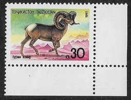 TAYIKISTAN - FAUNA - AÑO 1992 - CATALOGO YVERT Nº 0004 - NUEVOS - Tajikistan