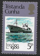 TRISTAN DA ACUÑA - LONDON 1980 - AÑO 1980 - CATALOGO YVERT Nº 0271 - NUEVOS - Other & Unclassified