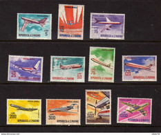 Saint-Marin (1959) -  P A -Serie Courante - Avions De Ligne Modernes - Neufs** MNH - Luftpost