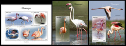 Sierra Leone  2022 Flamingos. (418) OFFICIAL ISSUE - Flamants