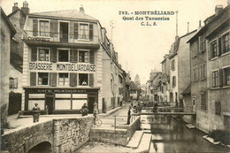 Montbéliard * Quai Des Tanneries * Café Restaurant Brasserie Montbeliardaise - Montbéliard