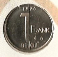 1 Frank 1996 Vlaams * Uit Muntenset * FDC - 1 Franc