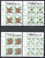 Lars Sjööblom. Denmark 2008. Christmas. Michel 1511-1514 Plate Blocks MNH. Signed. - Hojas Bloque