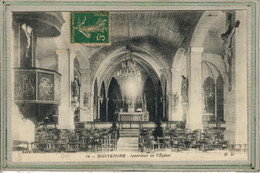 CPA - (17) MONTENDRE - Aspect De L'intérieur De L'Eglise Au Début Du Siècle - Montendre