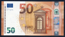 50 EURO GERMANY  RE R036 - FIRMA LAGARDE   UNC - 50 Euro