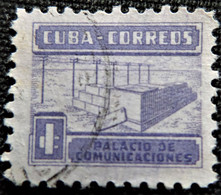 Timbre De Cuba 1951 Surtaxe Obligatoire Y&T N° 345 - Usati