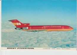 Vintage Pc Braniff Internationaal Airways Boeing 727 Aircraft - 1919-1938: Entre Guerres