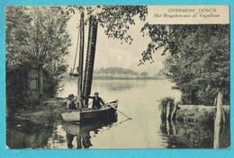 * Overmere Donk (Berlare) * (Uitg Ach. D'Hooge - Suy) Brug Aan De Vogelkooi, Lac, étang, Vijver, Bateau, Boat, Old - Berlare