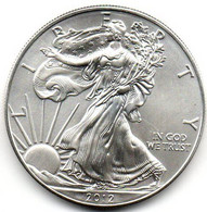 2012 - Stati Uniti 1 Dollar Argento  - Oncia Eagle      ---- - Conmemorativas