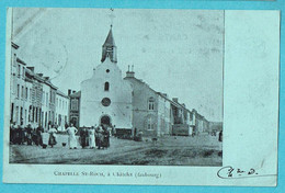 * Chatelet (Hainaut - La Wallonie) * Chapelle Saint Roch à Chatelet Faubourg, Animée, Kapel, Unique, Carte Bleue - Châtelet