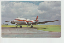 Vintage Pc Invicta Douglas Dc-4 Skymaster Aircraft - 1919-1938: Entre Guerres