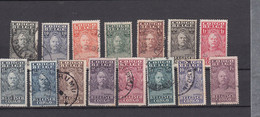 Congo Belge Ocb Nr: 135 - 149  (zie Scan) - Used Stamps