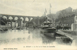 Dinan * Le Port Et Le Viaduc De Lanvallay * Bateau Vapeur - Dinan