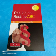 Das Kleine Rechts ABC - Derecho