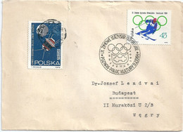 B2734 Poland Polska FDC Olympic Sport - Winter 1964: Innsbruck