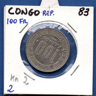 CONGO - 100 Francs 1983 -  See Photos -  Km 2 - Congo (Republic 1960)