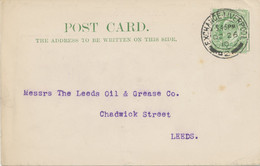 GB „EXCHANGE-LIVERPOOL / 2“ CDS Double Circle 25mm On Superb Postcard With EVII ½ To LEEDS, 26.10.1910 - Briefe U. Dokumente