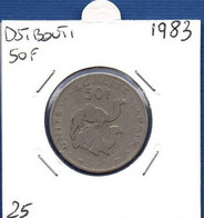 DJIBOUTI - 50 Francs 1983 -  See Photos -  Km 25 - Gibuti